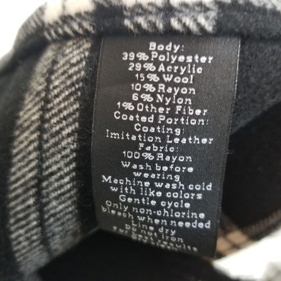 1 DAY SALE NEW ROCK & REPUBLIC Plaid Fringe Moto Biker Poncho Cape Jacket Shawl - Picture 13 of 13